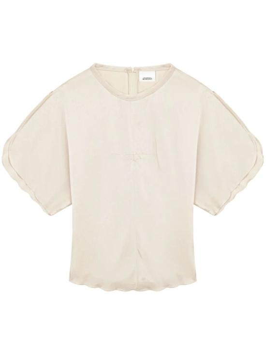 25SS 이자벨마랑 반팔 티셔츠 HT0568FAC1J04I20CK CHALK