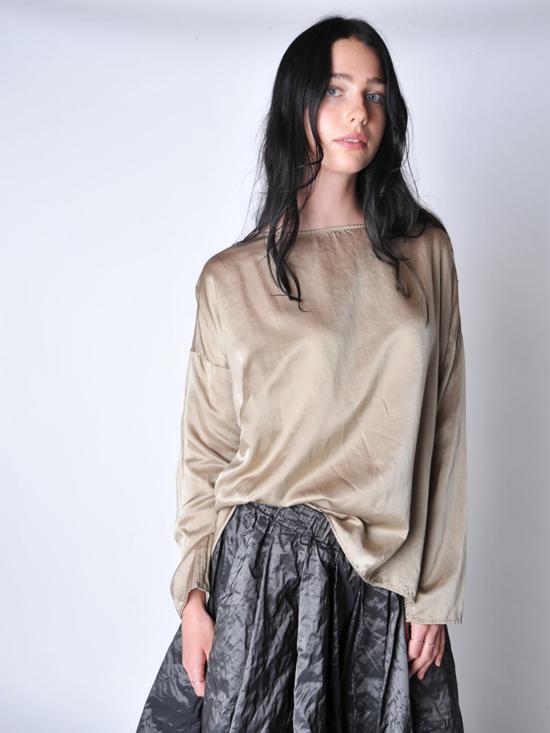  앨범 디 파밀리아 긴팔 티셔츠 앨범 Di Famiglia Marron Glace - ALBUM DI FAMIGLIA