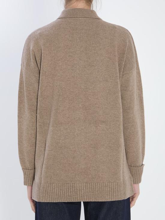 25FW 막스마라 가디건 31819533 2521346012600 12116 002 BROWN - MAX MARA