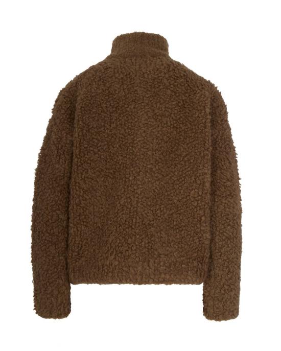 25FW 막스마라 스튜디오 터틀넥 2526346062600OGGETTI003 Brown - MAX MARA STUDIO