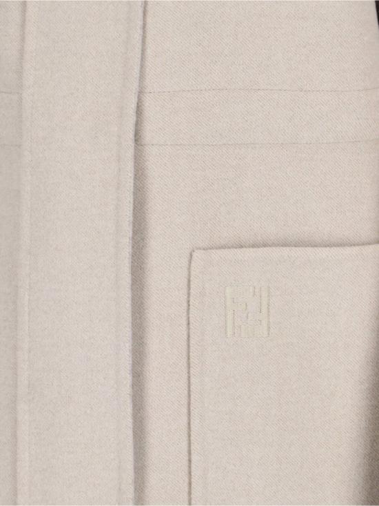 25FW 펜디 코트 FJ7587 A5HDF1MYZ GREY - FENDI