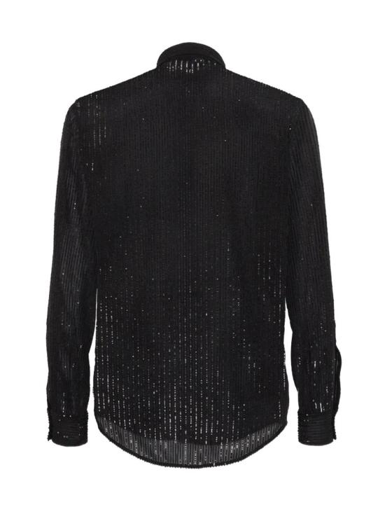 25FW 디스퀘어드2 긴팔 셔츠 S71DM0801D35365900 Black - DSQUARED2