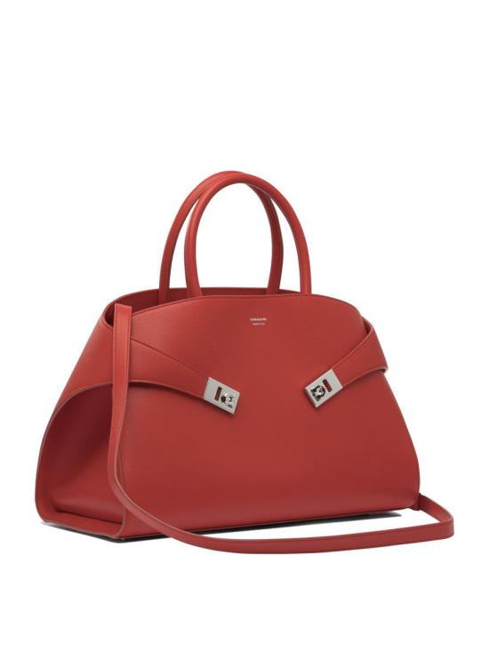 25FW 살바토레 페라가모 토트백 0766592 RED - SALVATORE FERRAGAMO