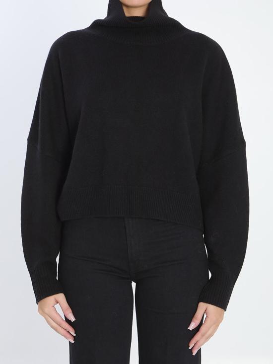 25FW 루루 드 세종 터틀넥 5289718 LUKE BLK Black