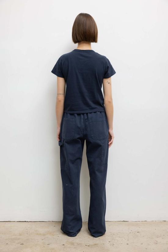  리셋 반팔 티셔츠 레셋 더 마고 티 화이트/블랙/헤더 그레이 - LESET