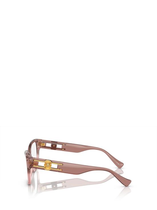 26FW 베르사체 안경 VE3347 5435 PINK TRANSPARENT - VERSACE