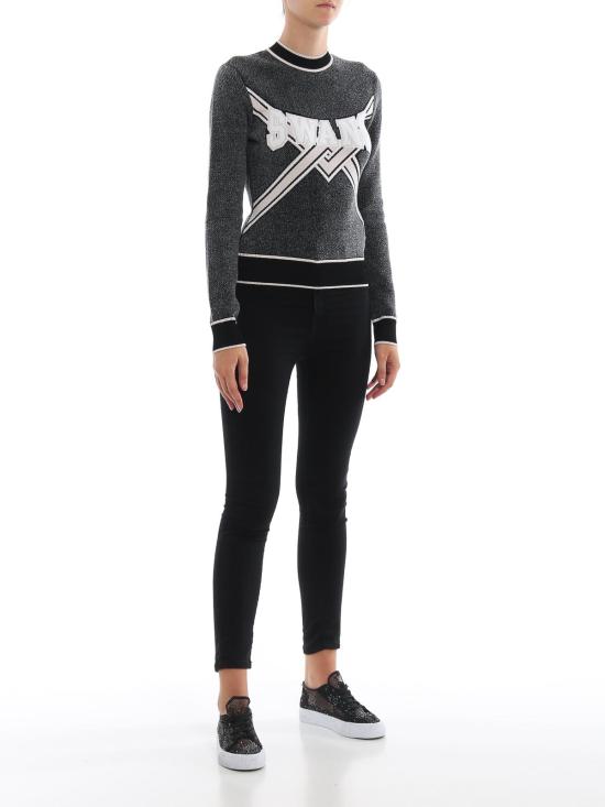  오프화이트 스웨터 OWHE013E19B700731002 Black - OFF WHITE