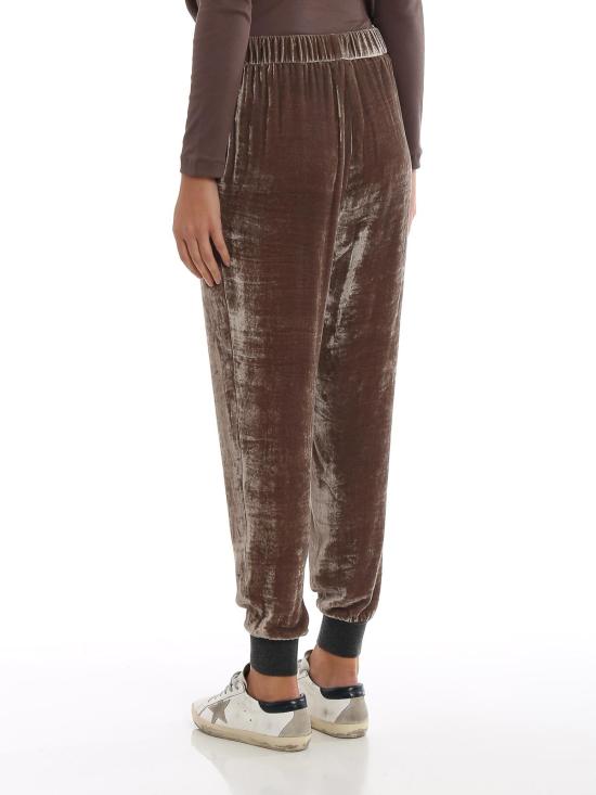  파비아나 필리피 트레이닝/조거 팬츠 PAD129W895A4311208 Taupe - FABIANA FILIPPI