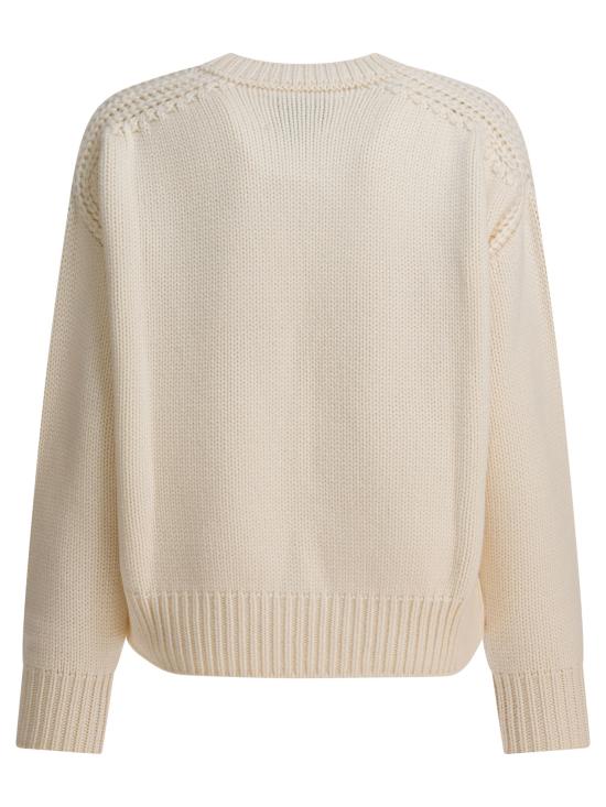 25FW 사 수 파이 스웨터 W25693WS0101 White - SA SU PHI