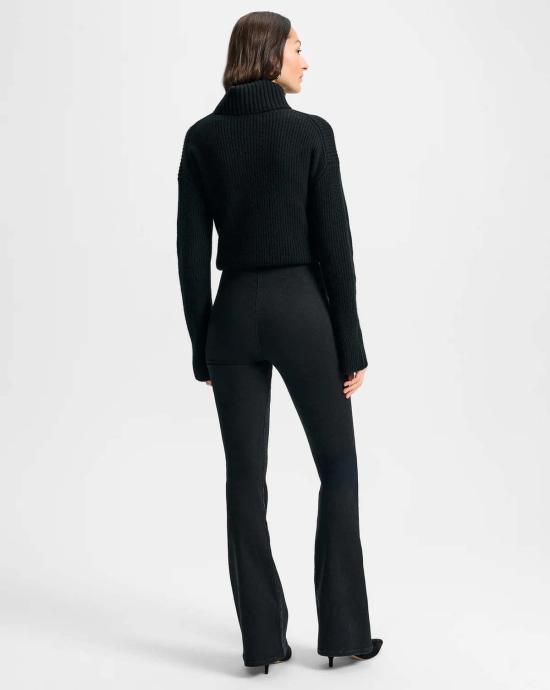  베로니카비어드 데님 팬츠 베로니카 비어드 베벌리 오프 듀티 스키니 플레어 진 블랙 오닉스 - VERONICA BEARD