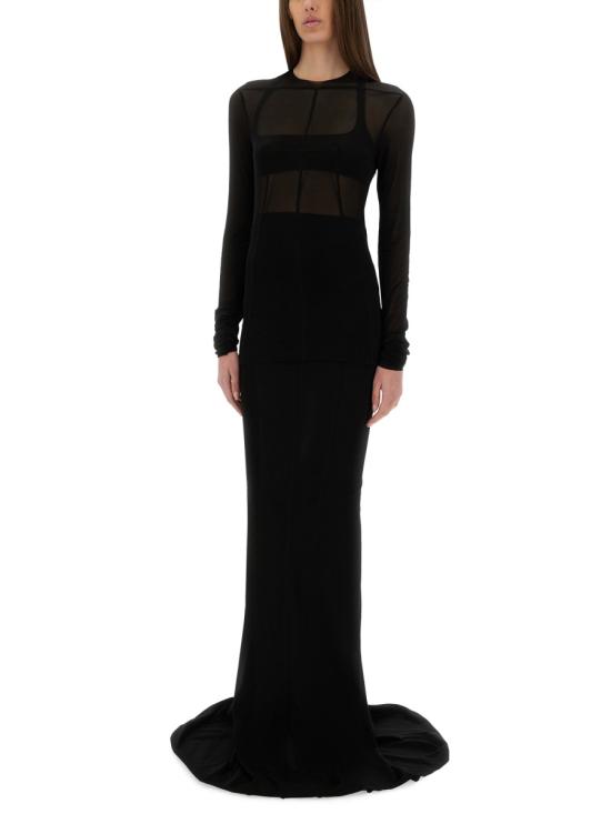 25SS 릭 오웬스 반팔 티셔츠 RO01E7265 BZ09 BLACK - RICK OWENS