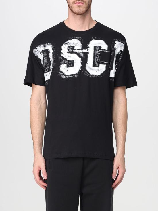 25FW 디스클레이머 반팔 티셔츠 55133 NERO Black