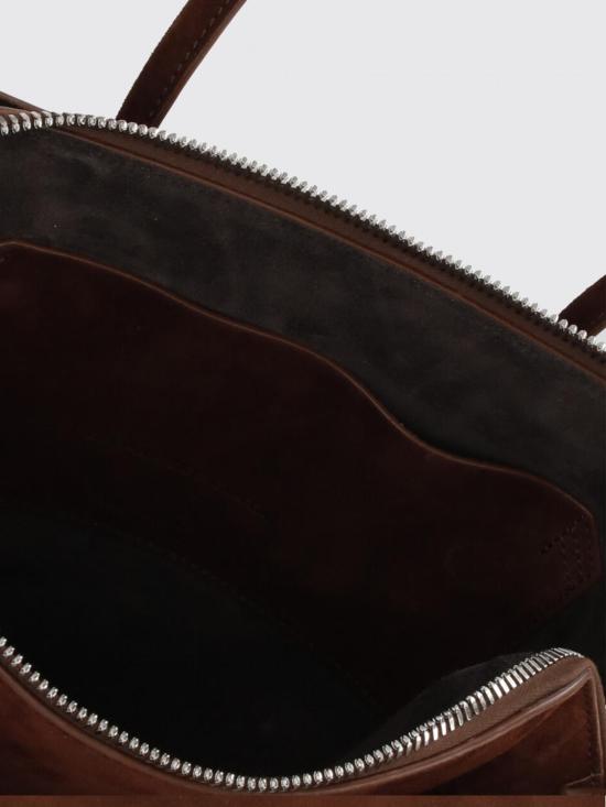 26SS 디 아티코 라 파세지아타 미디엄 탑 핸들 백 250WAH00054LBT007AA 850 Brown - THE ATTICO