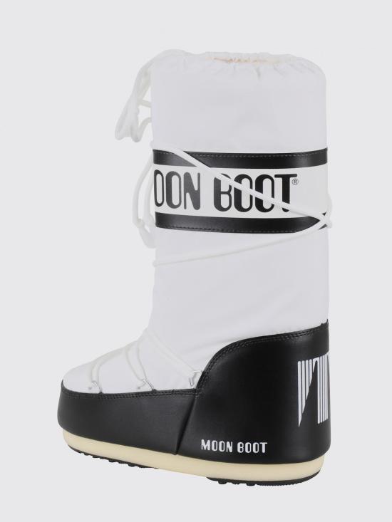 25FW 문부츠 아이콘 나일론 부츠 80D1400440 NA02 White 1 - MOON BOOT