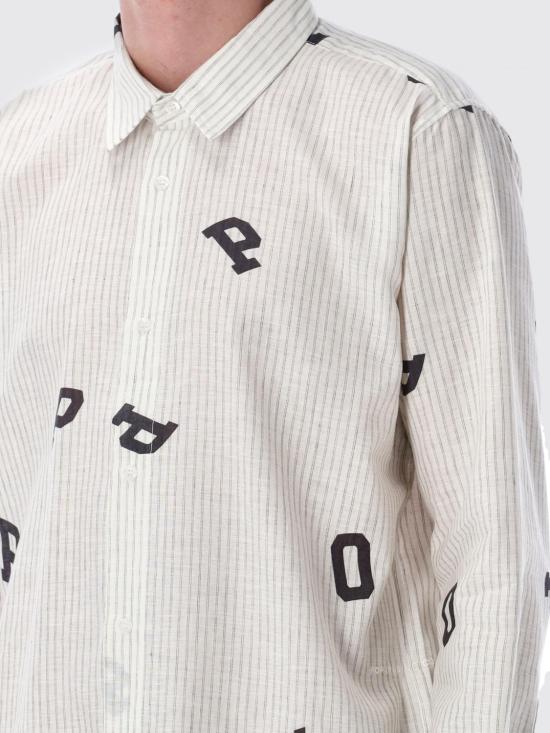 25SS 팝 트레이딩 컴퍼니 셔츠 POPSS2503007 White - POP TRADING COMPANY