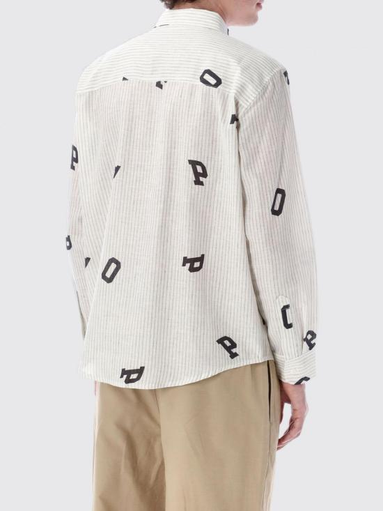 25SS 팝 트레이딩 컴퍼니 셔츠 POPSS2503007 White - POP TRADING COMPANY