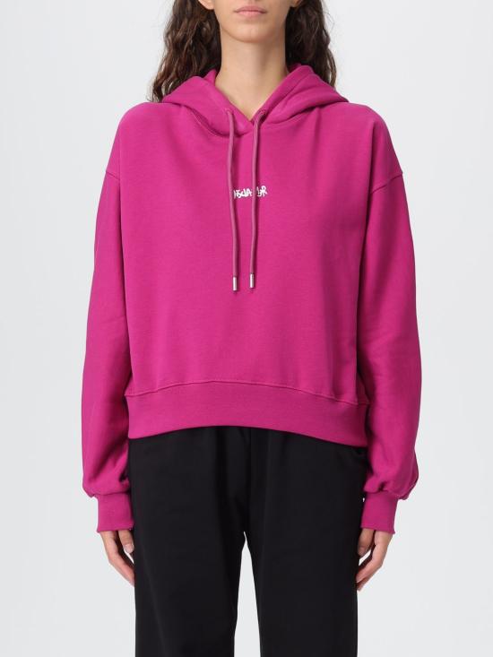 25FW 디스클레이머 스웨터 55150 BORGOGNA ST BIANCA Burgundy