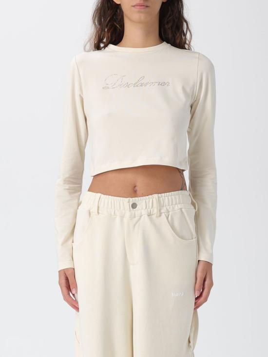 25FW 디스클레이머 반팔 티셔츠 55178 LATTE Milk