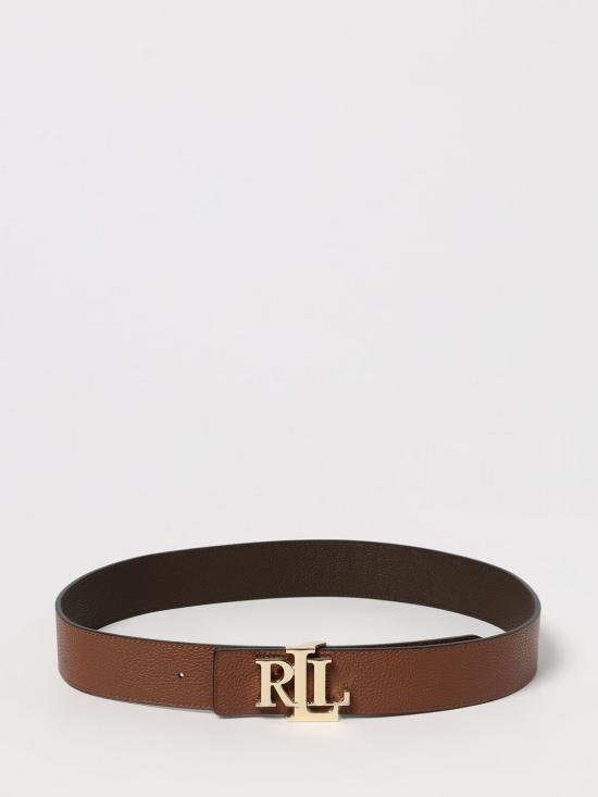25FW 랄프 로렌 레귤러 벨트 412912040 002 Brown