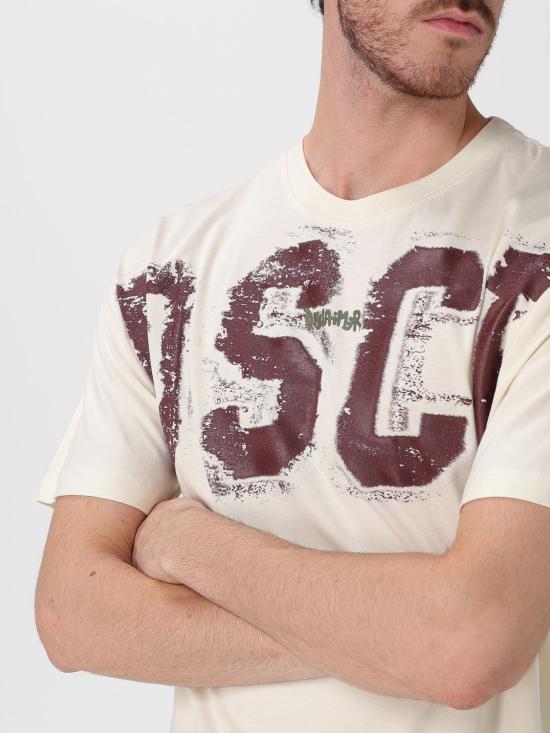 25FW 디스클레이머 반팔 티셔츠 55133 LATTE Milk - DISCLAIMER