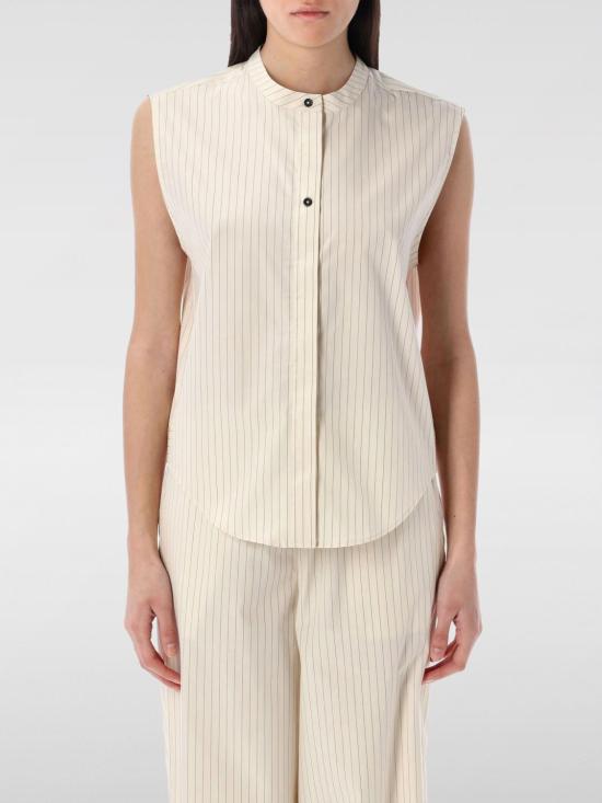 25SS 루루 스튜디오 셔츠 HALESTRIPES IVORY BLAC Ivory