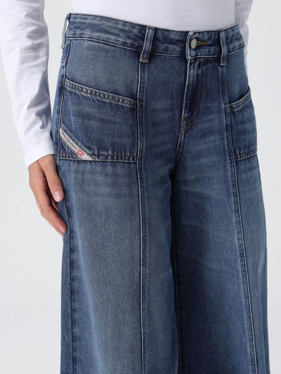 25FW 디젤 데님 팬츠 A1280809M56 01 Blue - DIESEL