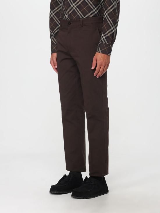 25FW 버버리 코튼 치노 팬츠 코튼 치노  8115268 Brown - BURBERRY