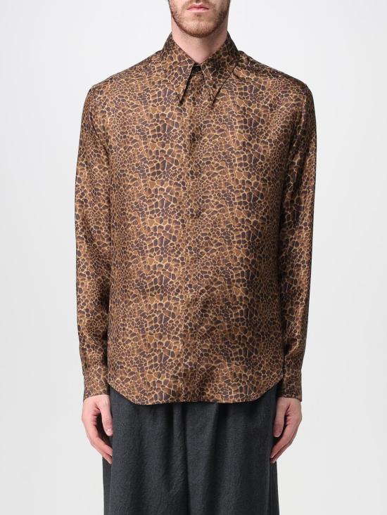 25FW 엠포리오 아르마니 긴팔 셔츠 EM004120TE18204 P6003 Beige