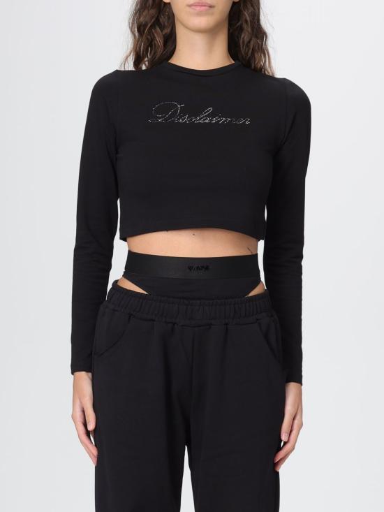 25FW 디스클레이머 반팔 티셔츠 55178 NERO Black