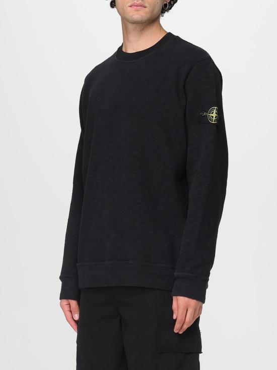 25FW 스톤 아일랜드 긴팔 티셔츠 6100053S0238 V0029 Black - STONE ISLAND