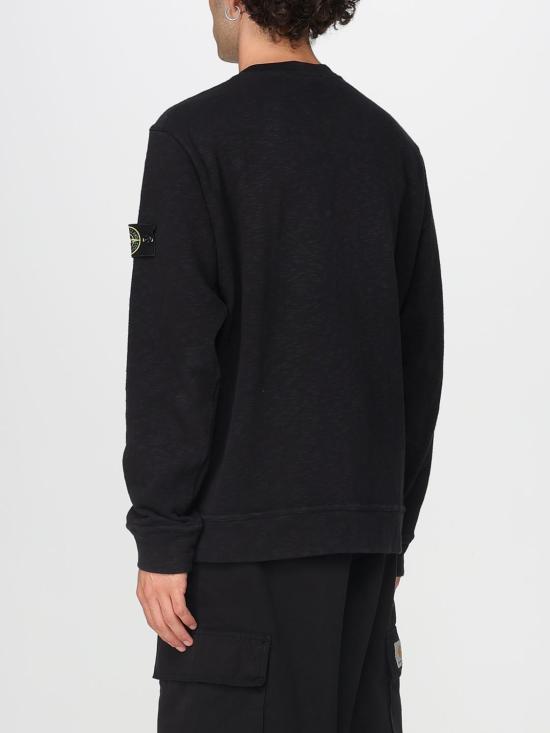 25FW 스톤 아일랜드 긴팔 티셔츠 6100053S0238 V0029 Black - STONE ISLAND