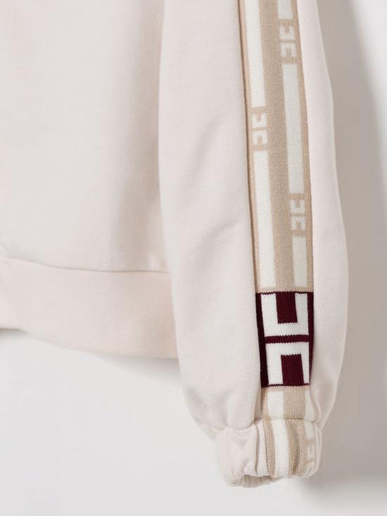 25FW [키즈] 엘리자베타프랜치 풀오버 EGFE0570FF002 D760 White - ELISABETTA FRANCHI