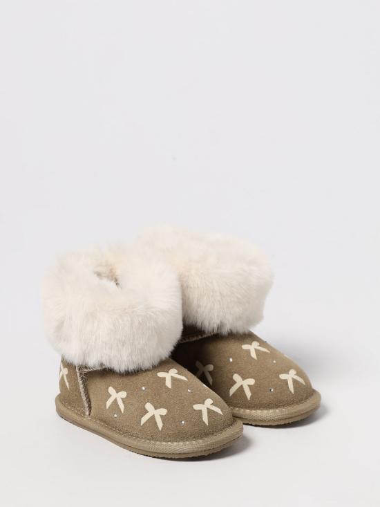 25FW [키즈] 모나리자 슈즈 83F0006702 0002 Beige - MONNALISA