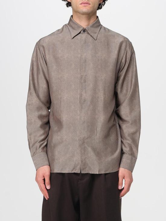 25FW 엠포리오 아르마니 셔츠 EM004178 AF21288 F1043 Beige