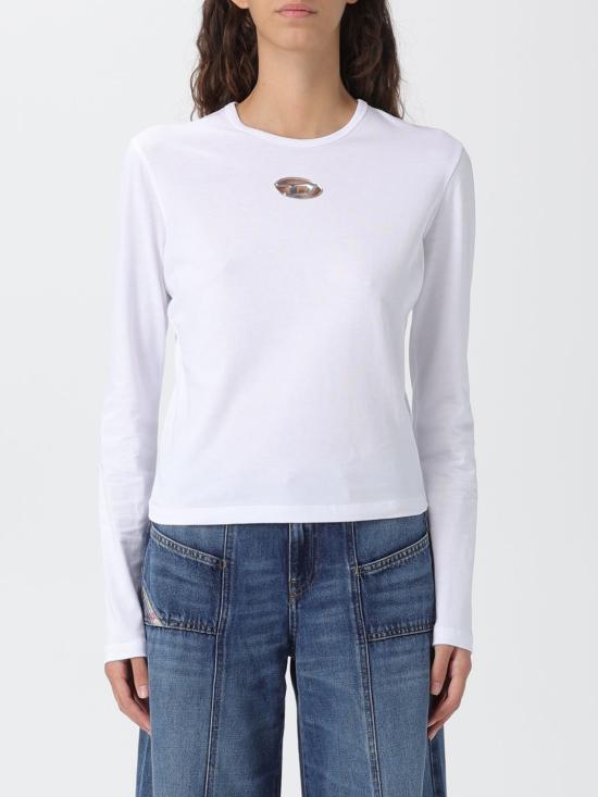 25FW 디젤 반팔 티셔츠 A194380CLBR 100 White