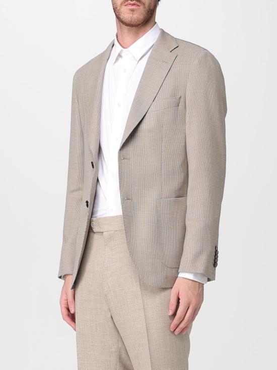 25FW 보스 수트 자켓 50545392 255 Beige - BOSS