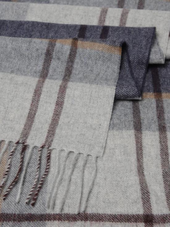 25FW 바버 머플러/스카프 USC0373 TN38 Grey - BARBOUR