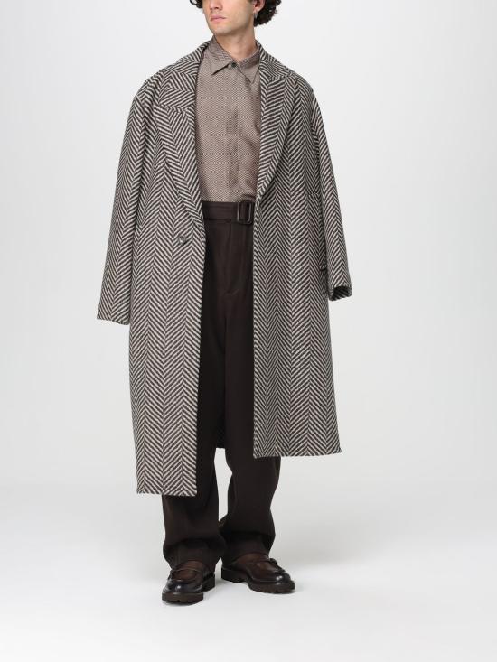 25FW 엠포리오 아르마니 트레이닝/조거 팬츠 EM003662AF17835 U6031 Brown - EMPORIO ARMANI