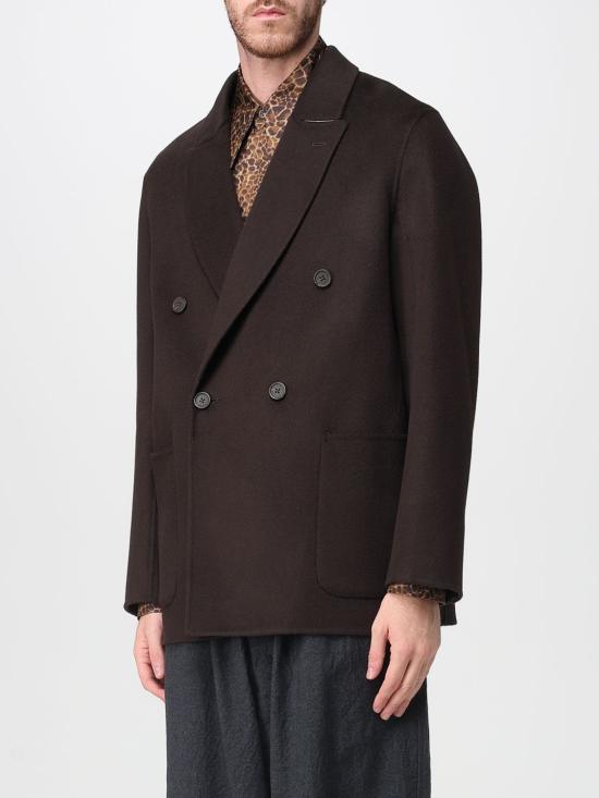 25FW 엠포리오 아르마니 코트 EM004350AF18229 U6031 Brown - EMPORIO ARMANI