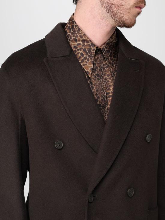 25FW 엠포리오 아르마니 코트 EM004350AF18229 U6031 Brown - EMPORIO ARMANI