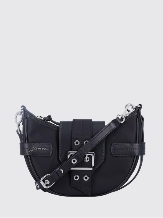 25FW 가니 토트백 A6134 099 Black