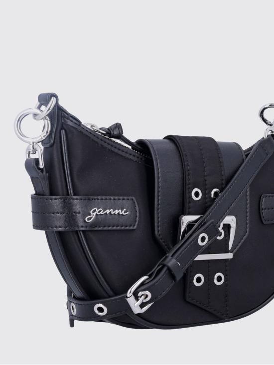 25FW 가니 토트백 A6134 099 Black - GANNI