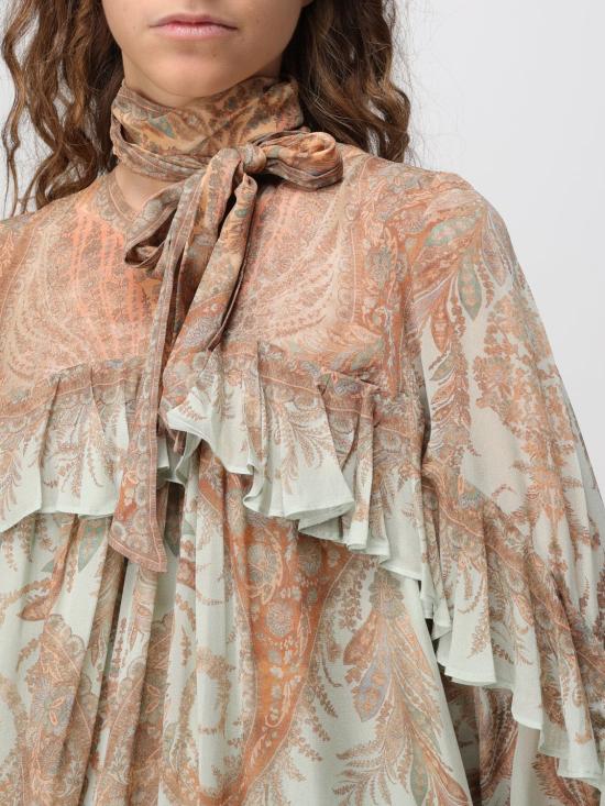 25FW 짐머만 블라우스 5181TF252 MIPAI Mint - ZIMMERMANN