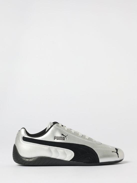 25FW 푸마 스피드캣 메탈릭 스니커즈 40368901 PUMA Silver PUMA Black