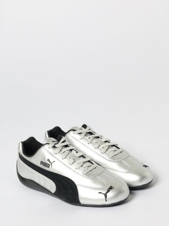 25FW 푸마 스피드캣 메탈릭 스니커즈 40368901 PUMA Silver PUMA Black - PUMA