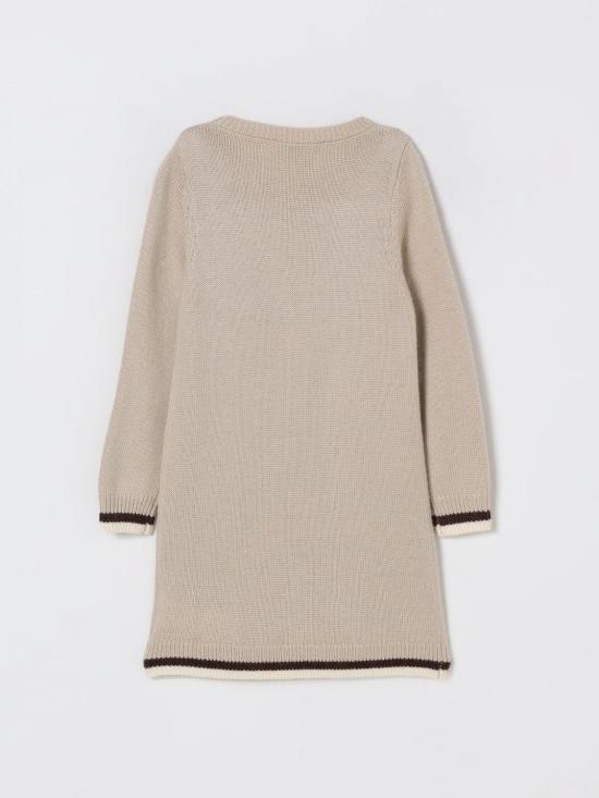 25FW [키즈] 모나리자 원피스 19F9166061 0002 Beige - MONNALISA