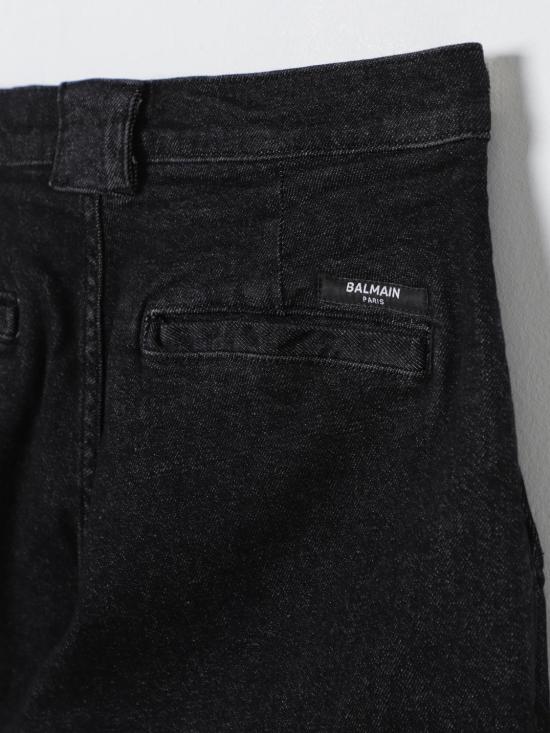 25FW [키즈] 발망 진 BV6S80Z2424 921 Grey - BALMAIN