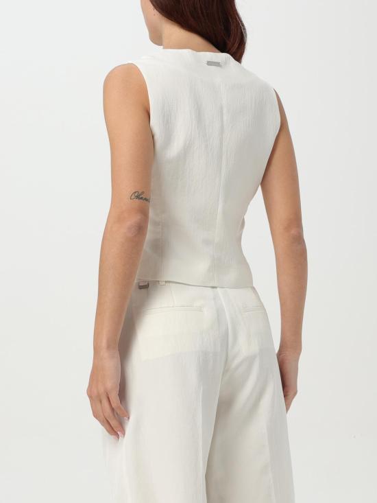 25FW 캘빈클라인 베스트 K20K208242 YAS White - CALVIN KLEIN