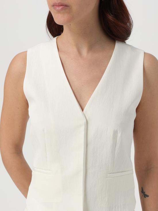 25FW 캘빈클라인 베스트 K20K208242 YAS White - CALVIN KLEIN