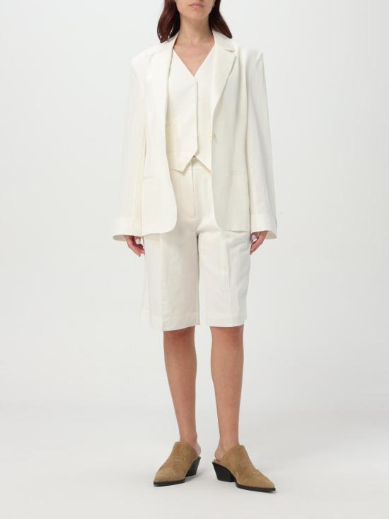 25FW 캘빈클라인 베스트 K20K208242 YAS White - CALVIN KLEIN